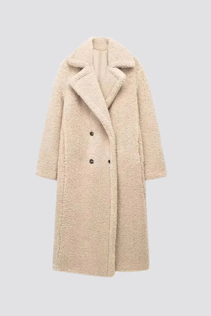 Martina | Cappotto Lungo Teddy